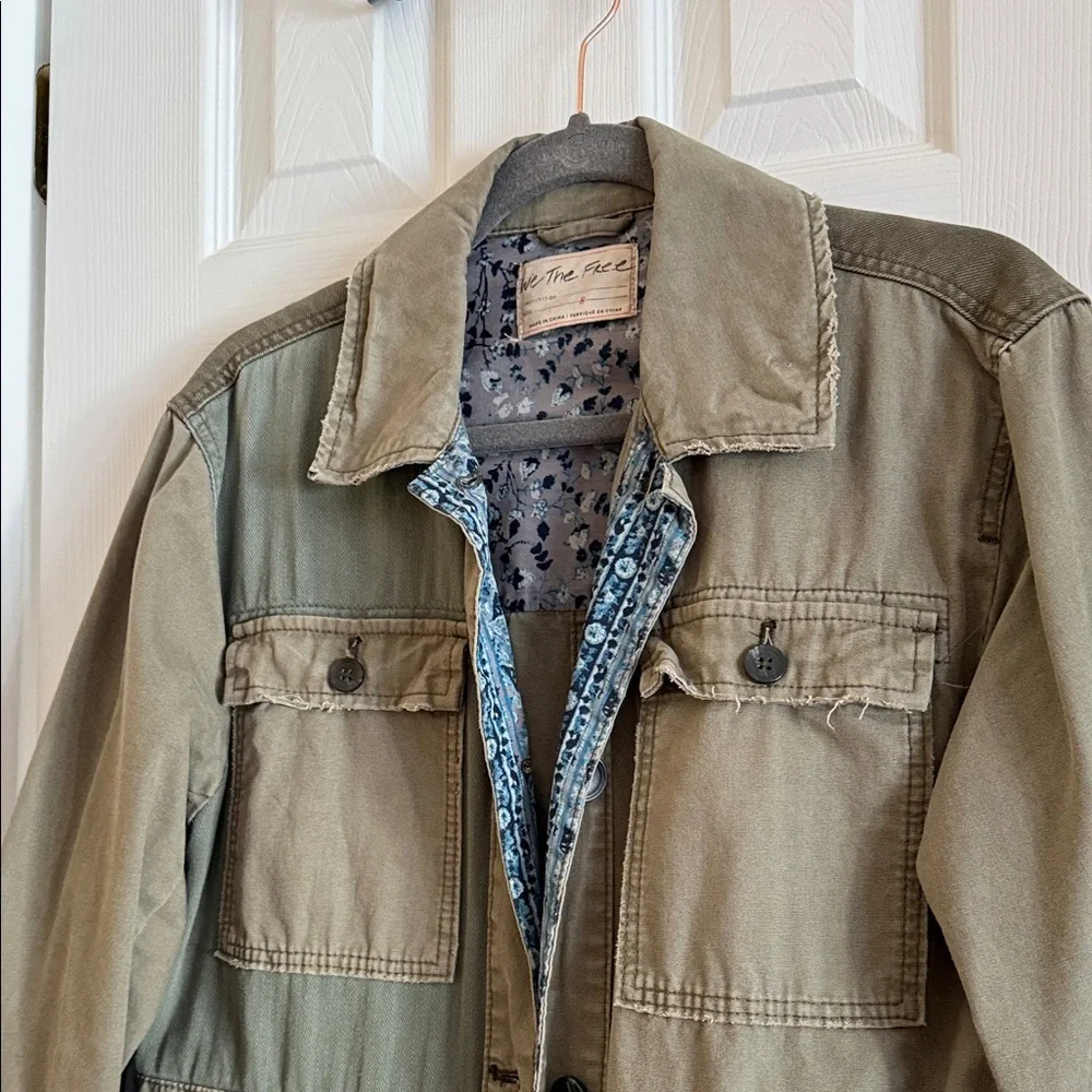 We The Free Khaki Field Coat - Picture 6 of 6